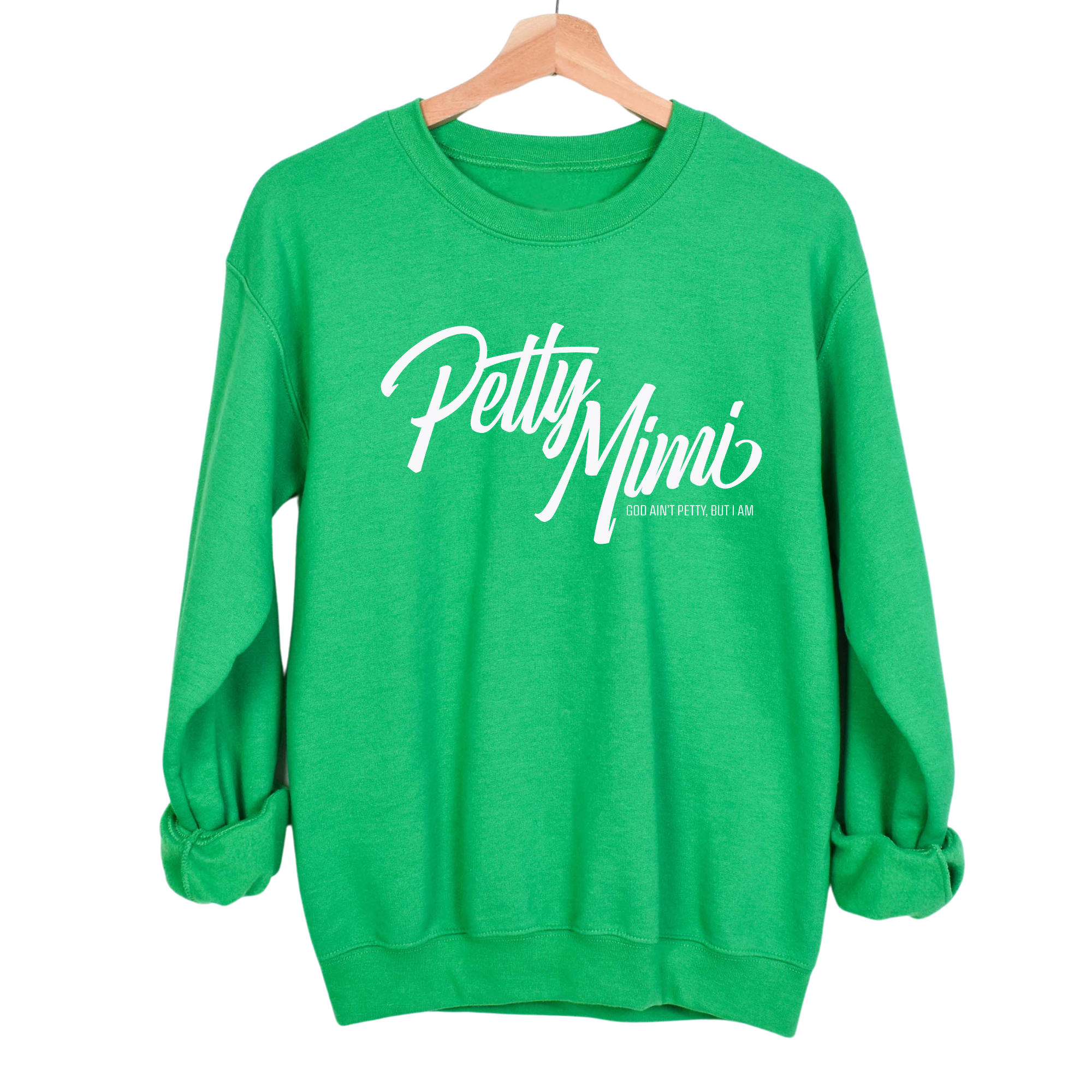 Petty Mimi Unisex Sweatshirt-Sweatshirt-The Original God Ain't Petty But I Am