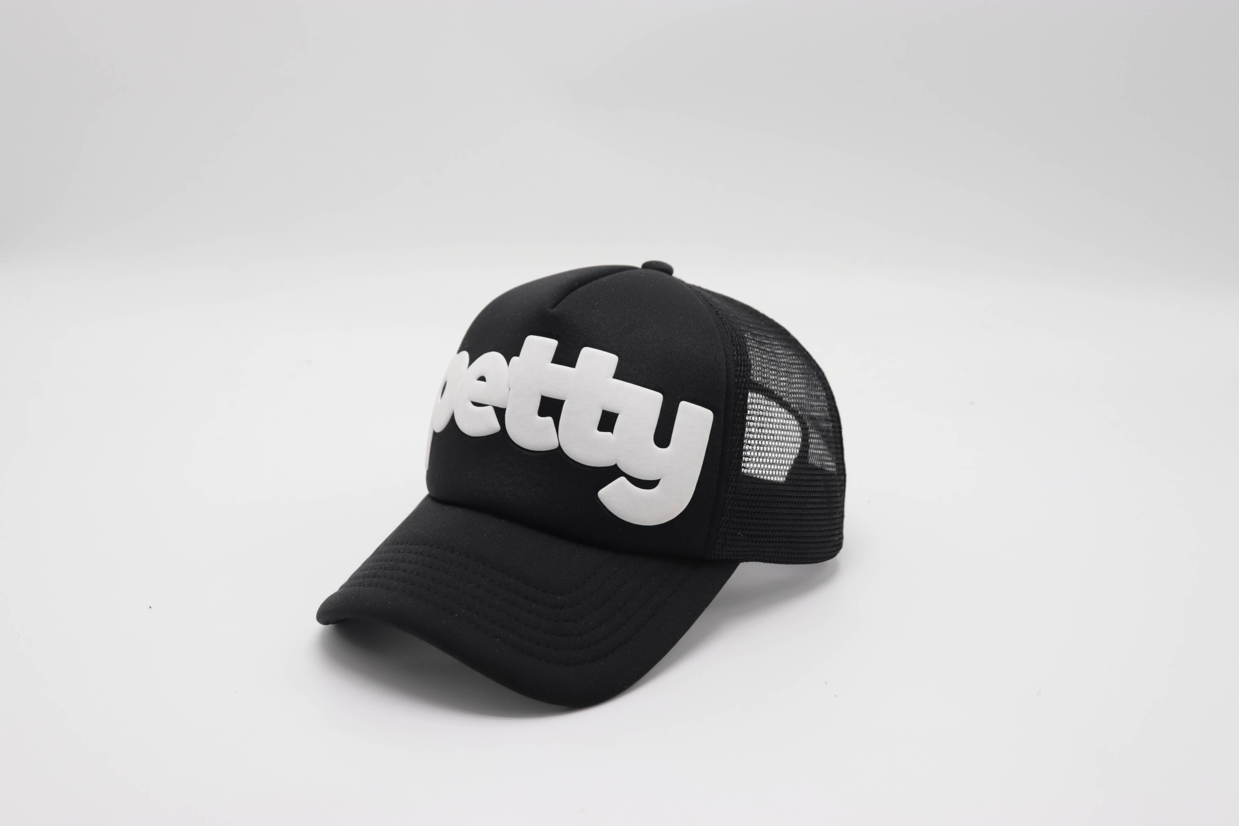 Petty (PUFF) Trucker Hat-Hats-The Original God Ain't Petty But I Am