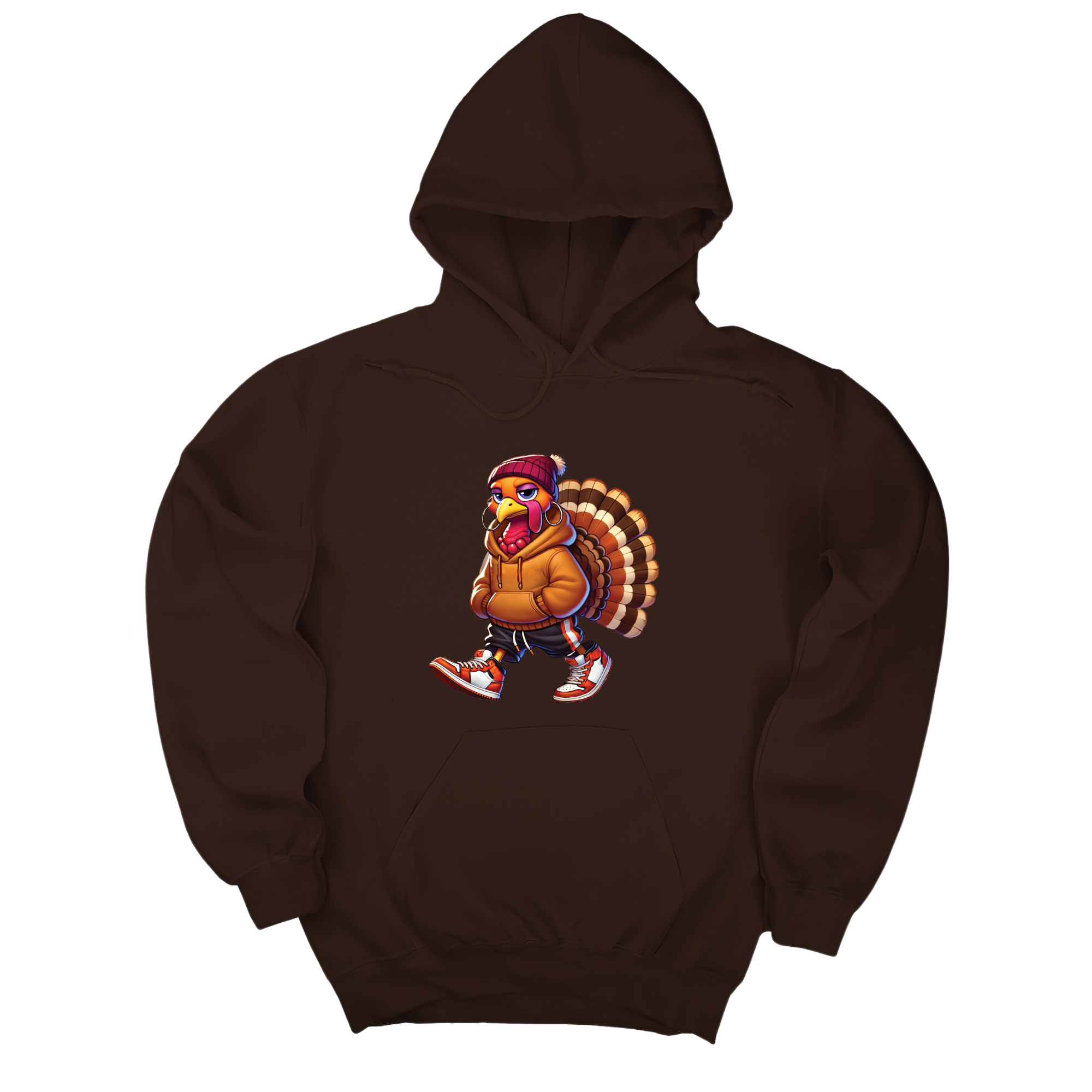 Petty Turkey Unisex Hoodie-Hoodie-The Original God Ain't Petty But I Am