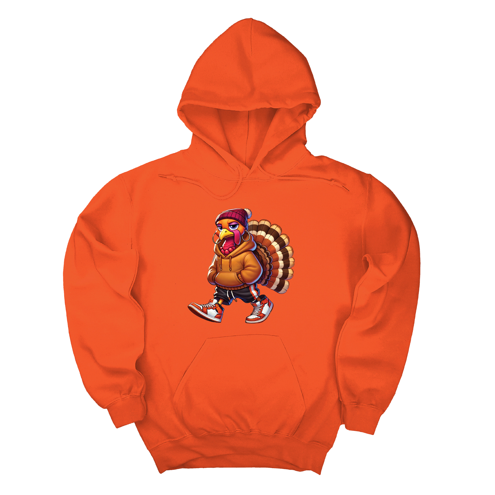 Petty Turkey Unisex Hoodie-Hoodie-The Original God Ain't Petty But I Am