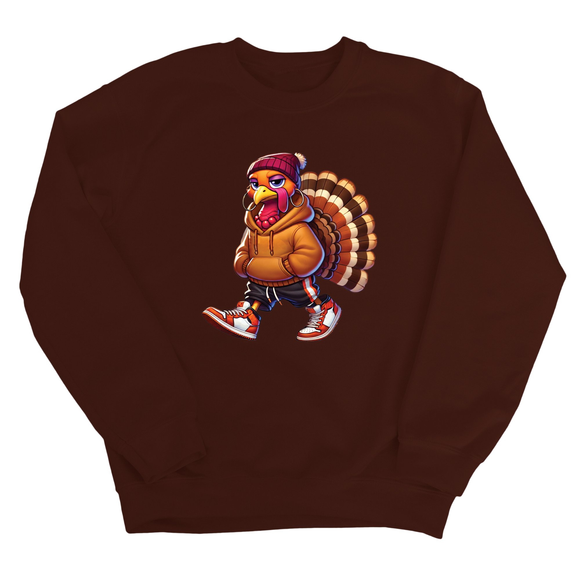 Petty Turkey Unisex Sweatshirt-Sweatshirt-The Original God Ain't Petty But I Am