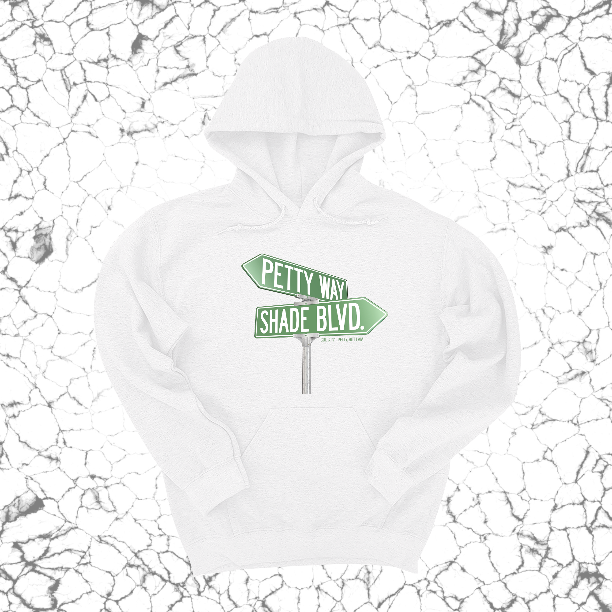 Petty Way: Shade Blvd Unisex Hoodie-Hoodie-The Original God Ain't Petty But I Am