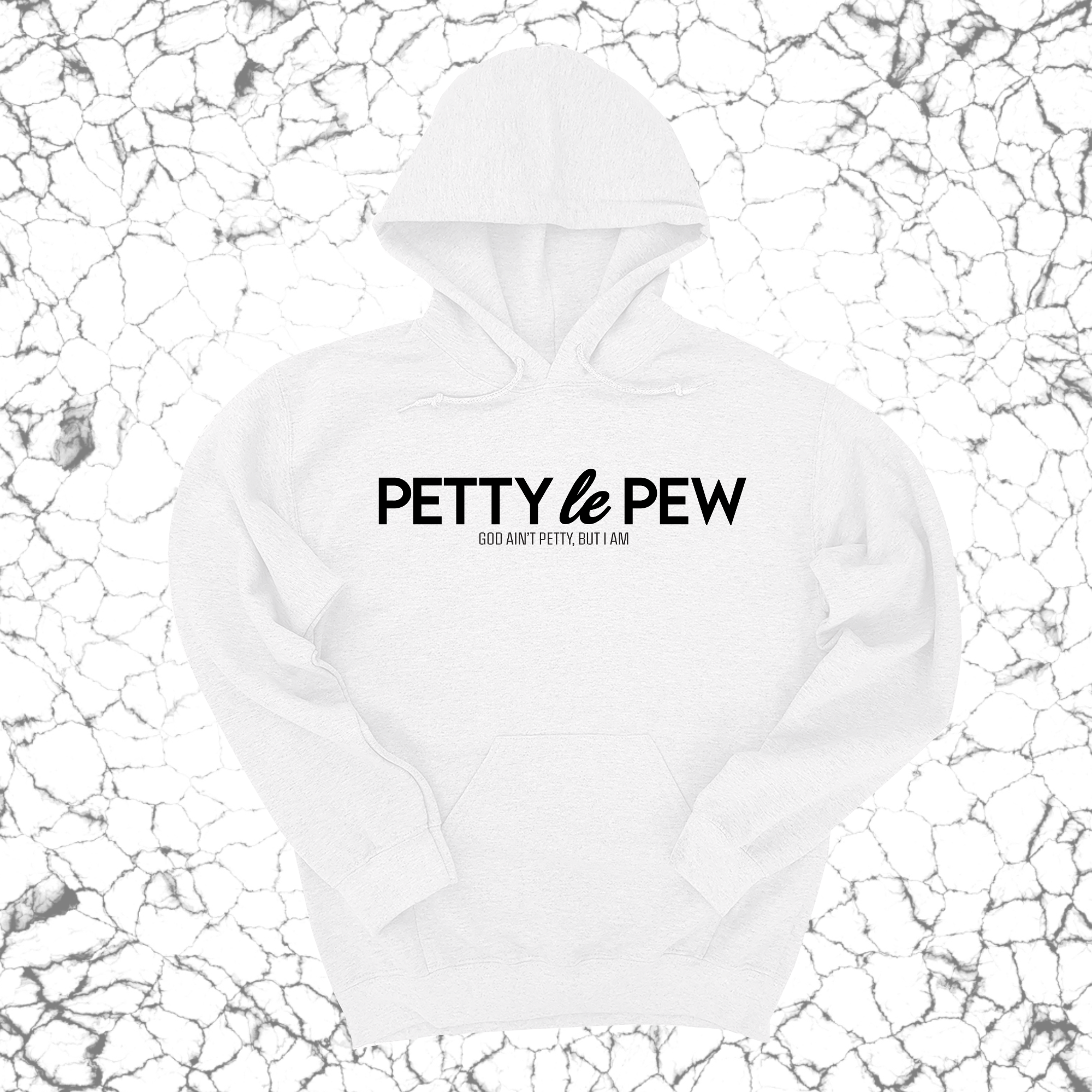 Petty le Pew Unisex Hoodie-Hoodie-The Original God Ain't Petty But I Am