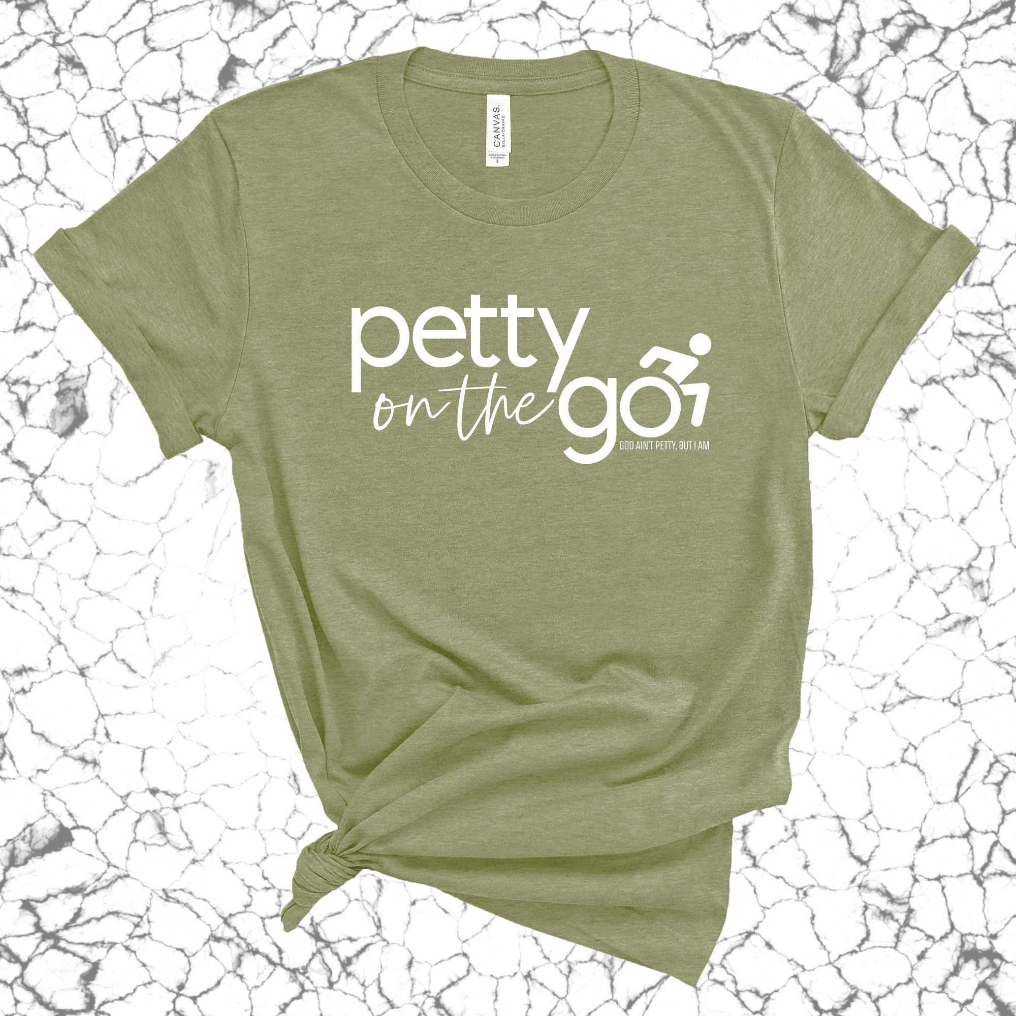 Petty on the Go Unisex Tee-T-Shirt-The Original God Ain't Petty But I Am