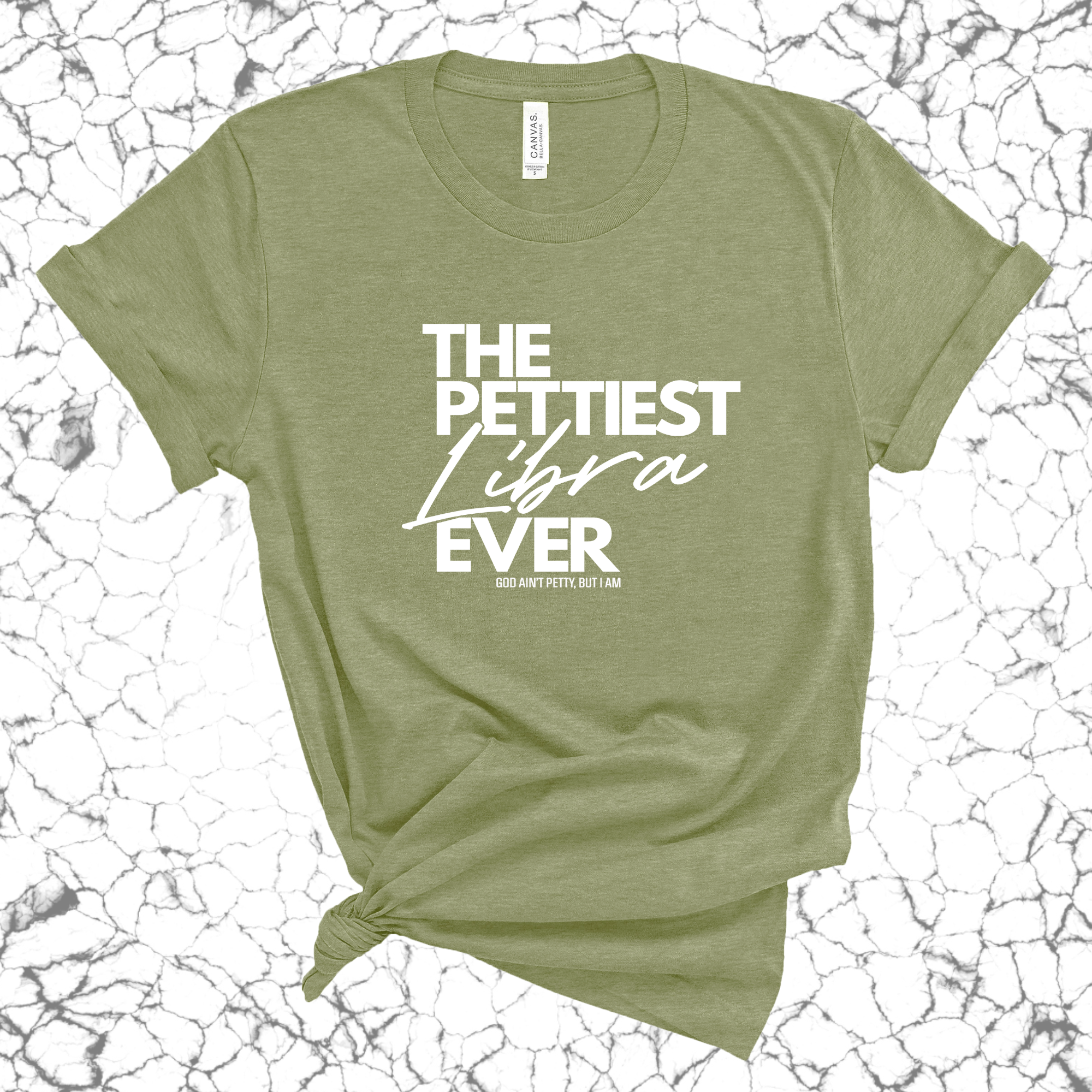 The Pettiest Libra Ever Unisex Tee-T-Shirt-The Original God Ain't Petty But I Am