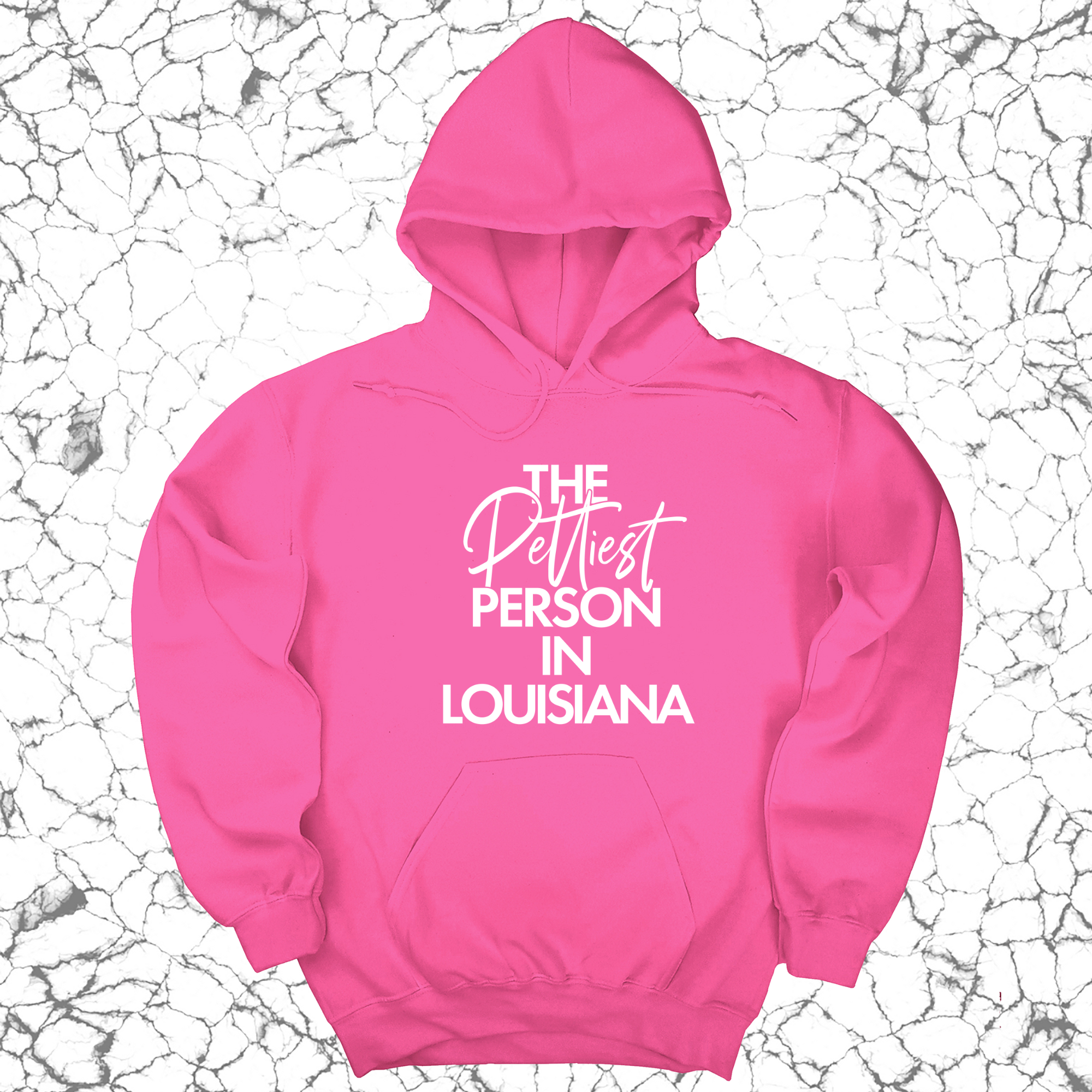 The Pettiest Person in Louisiana Unisex Hoodie-Hoodie-The Original God Ain't Petty But I Am