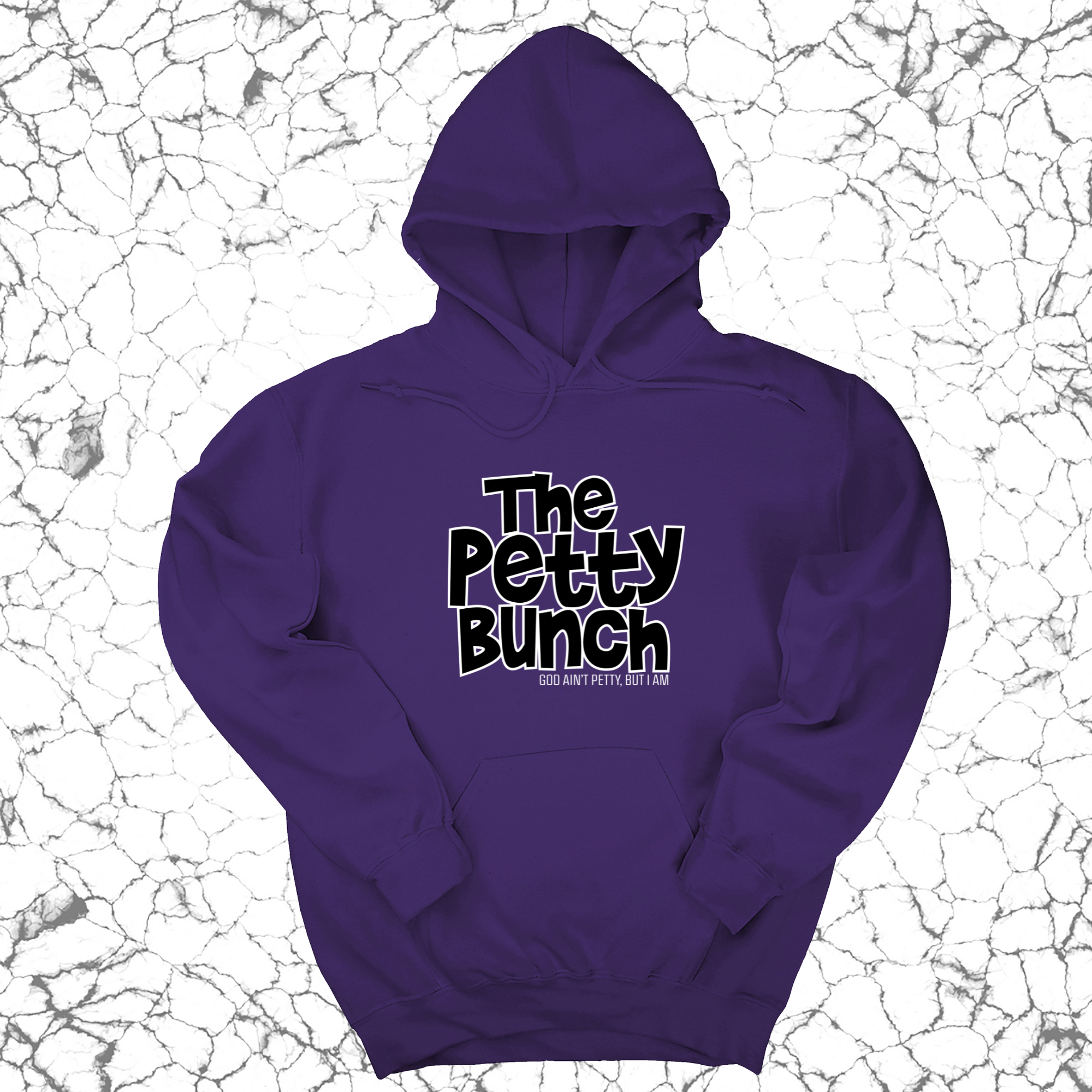 The Petty Bunch Unisex Hoodie-Hoodie-The Original God Ain't Petty But I Am