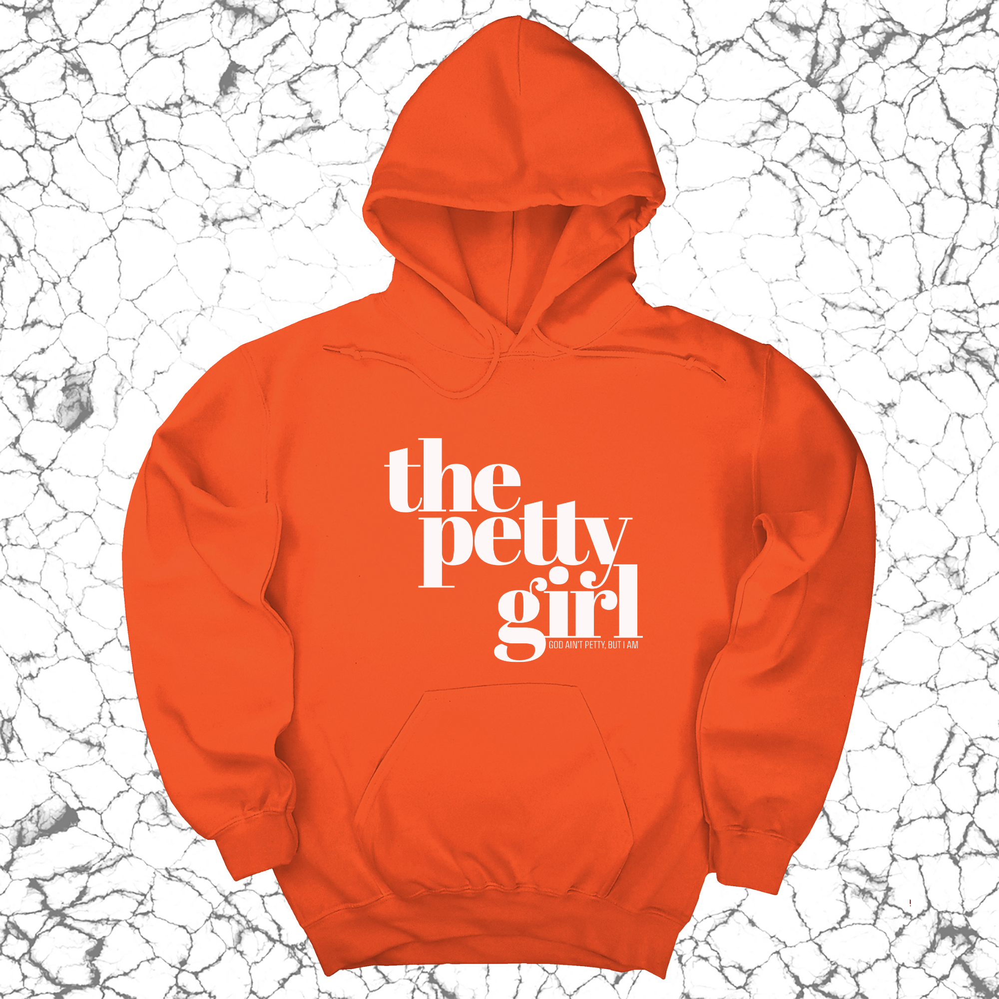 The Petty Girl Unisex Hoodie-Hoodie-The Original God Ain't Petty But I Am