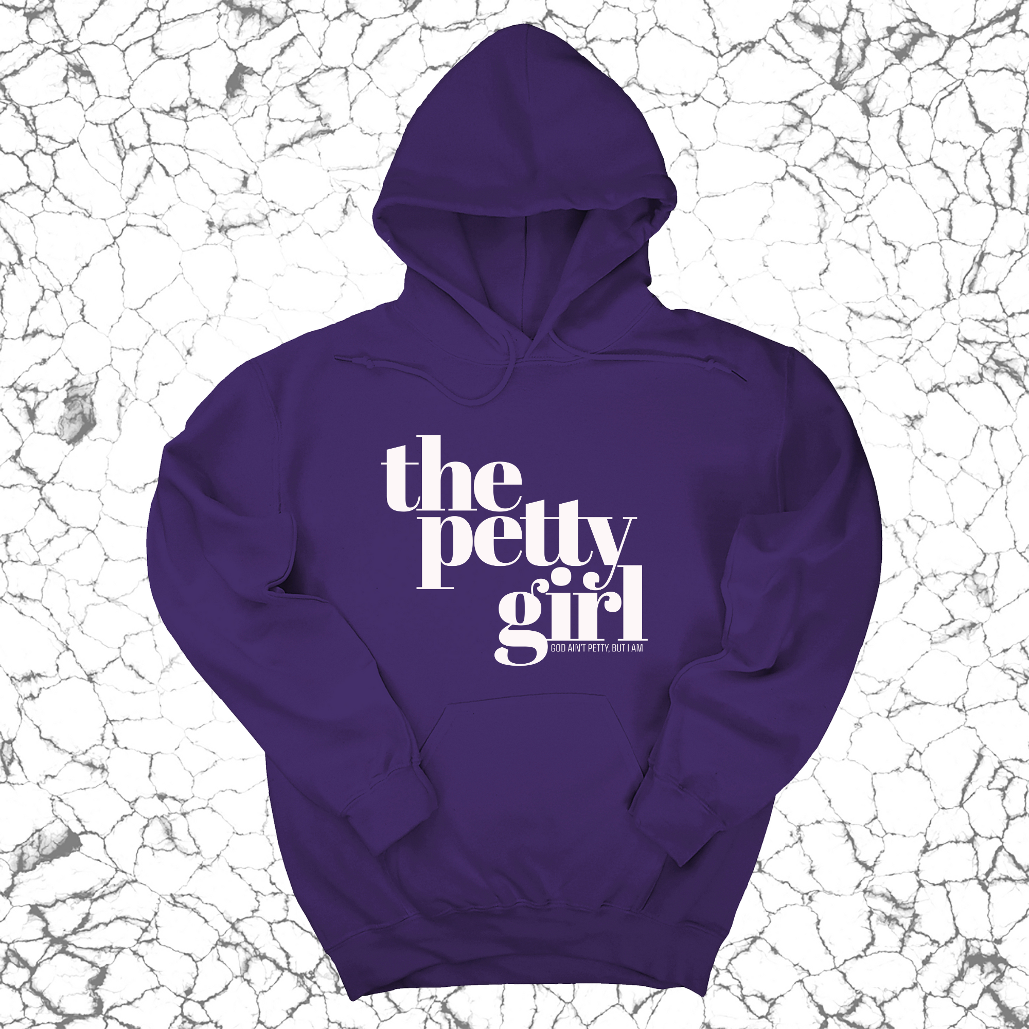 The Petty Girl Unisex Hoodie-Hoodie-The Original God Ain't Petty But I Am