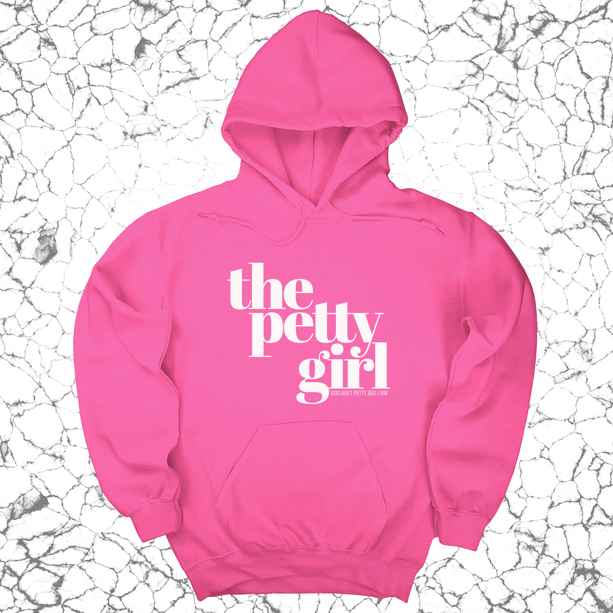 The Petty Girl Unisex Hoodie-Hoodie-The Original God Ain't Petty But I Am