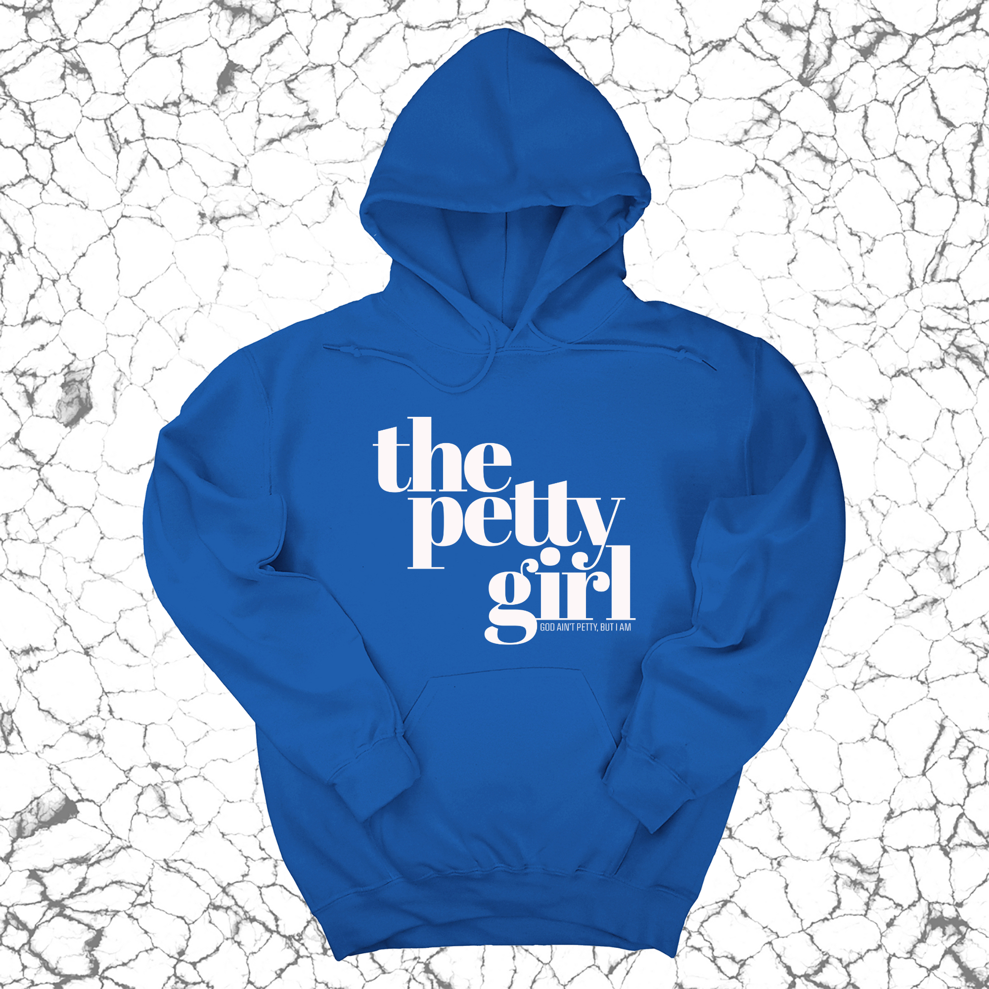 The Petty Girl Unisex Hoodie-Hoodie-The Original God Ain't Petty But I Am