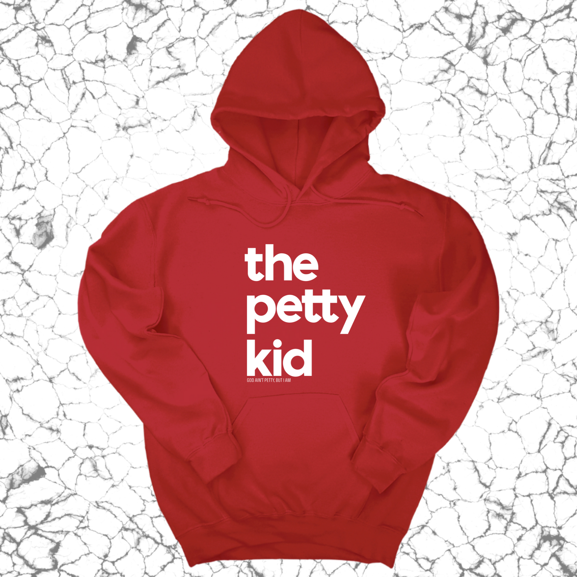 The Petty Kid Unisex Hoodie (adult size)-Hoodie-The Original God Ain't Petty But I Am