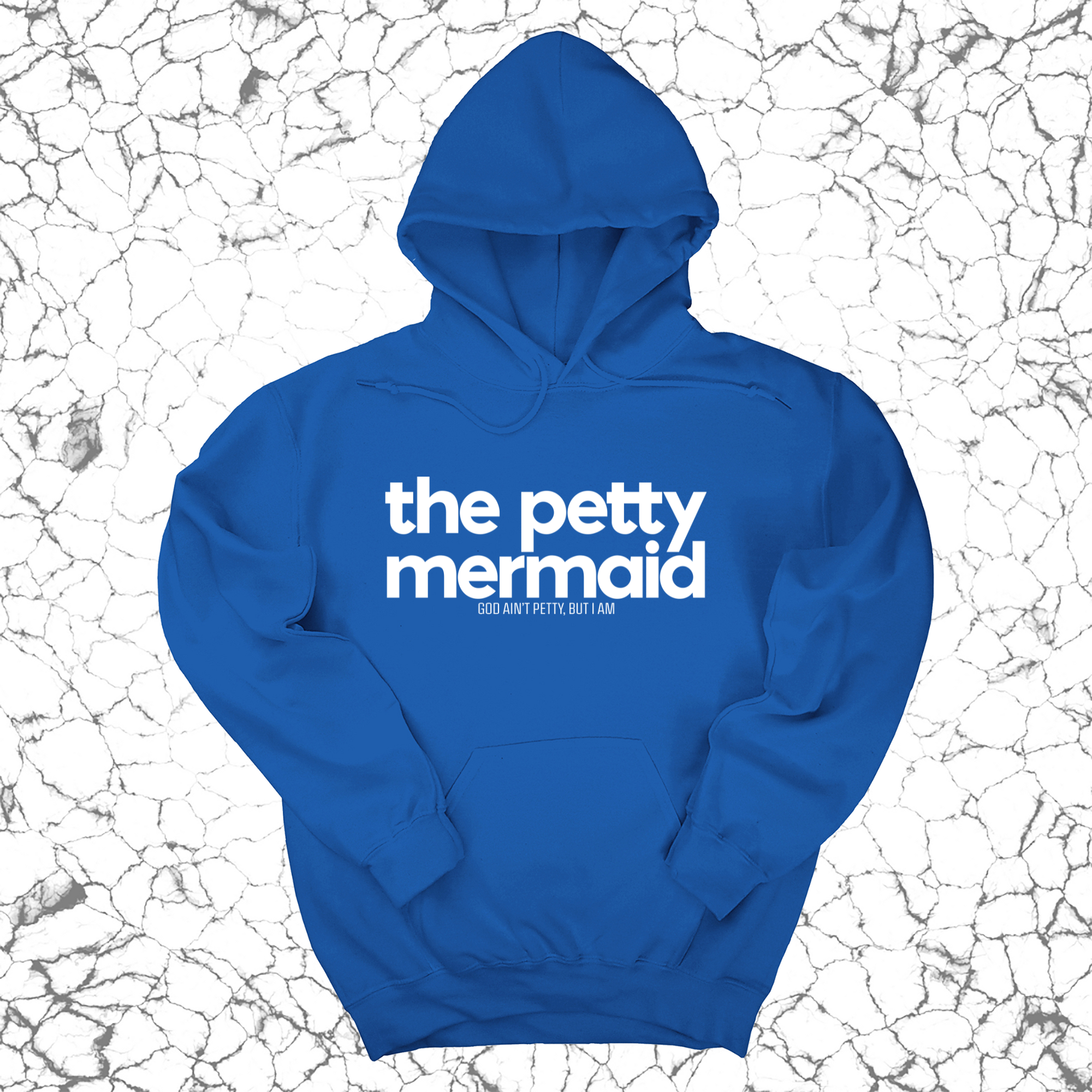 The Petty Mermaid Unisex Hoodie-Hoodie-The Original God Ain't Petty But I Am