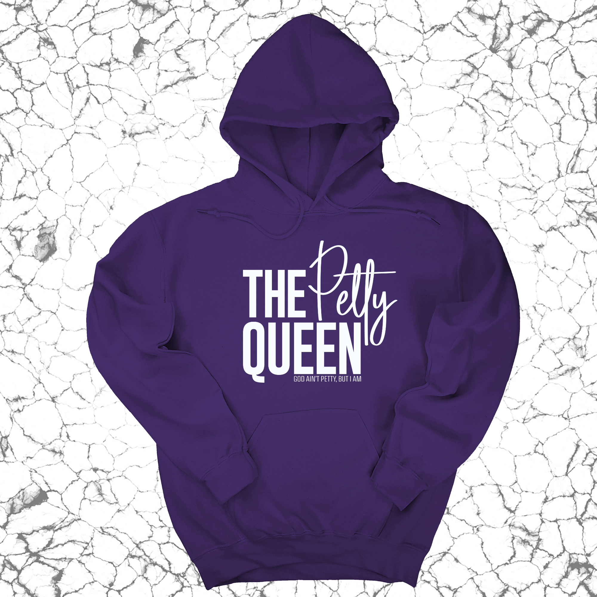 The Petty Queen Unisex Hoodie-Hoodie-The Original God Ain't Petty But I Am