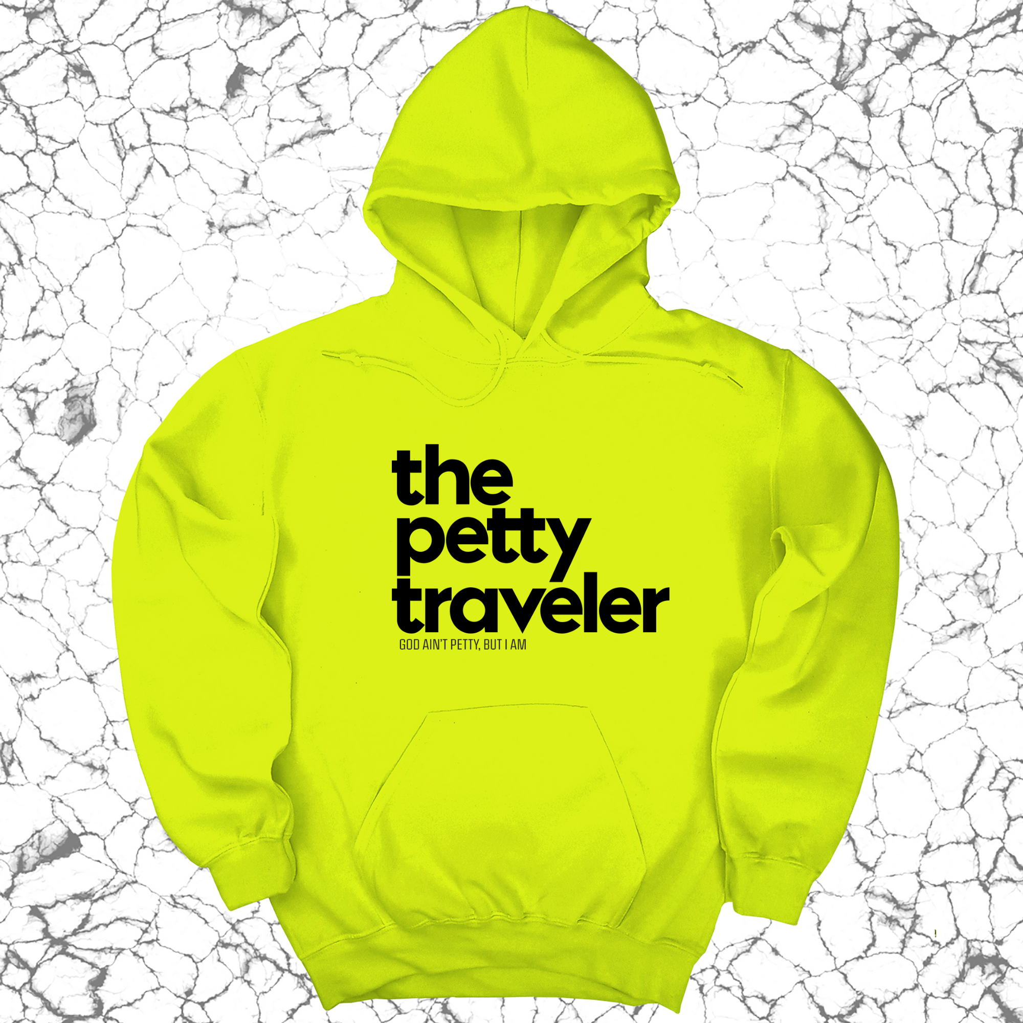 The Petty Traveler Unisex Hoodie-Hoodie-The Original God Ain't Petty But I Am