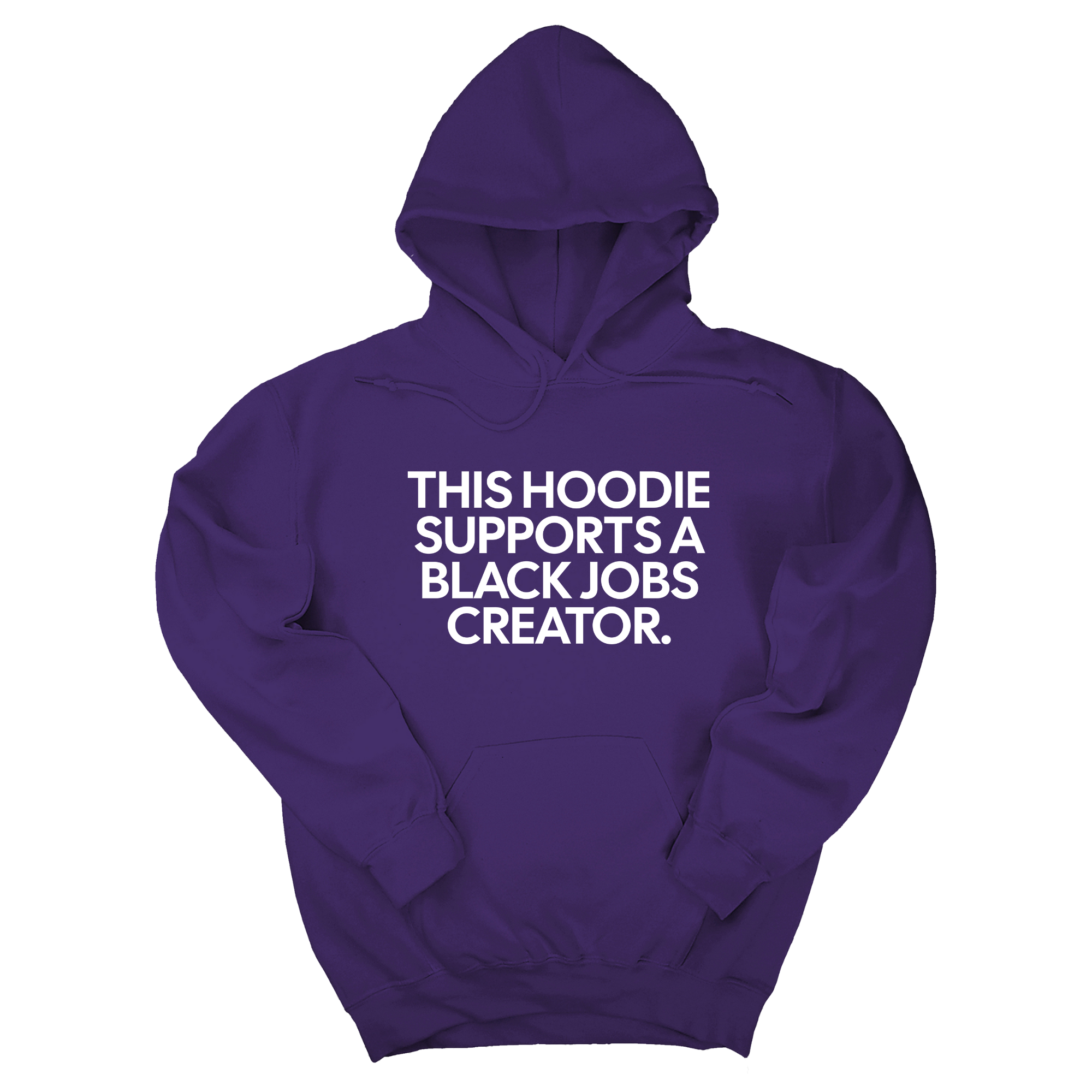 This Hoodie supports a Black Jobs Creator Unisex Hoodie-Hoodie-The Original God Ain't Petty But I Am