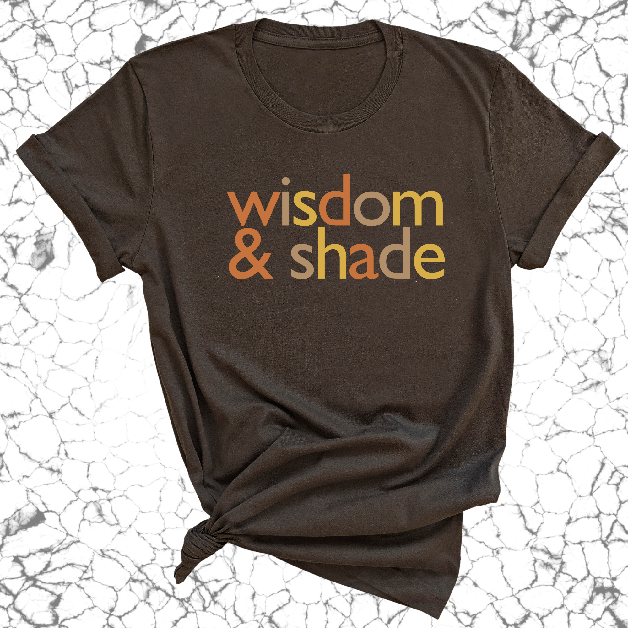 Wisdom and Shade Fall Colors 🍁 Unisex Tee-T-Shirt-The Original God Ain't Petty But I Am