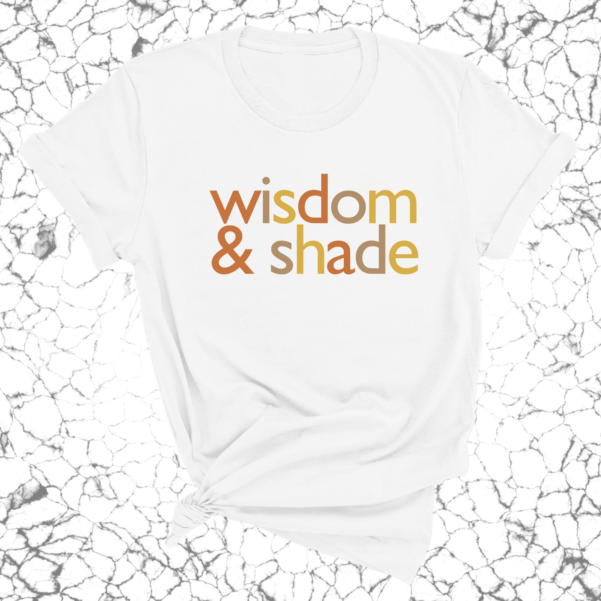 Wisdom and Shade Fall Colors 🍁 Unisex Tee-T-Shirt-The Original God Ain't Petty But I Am