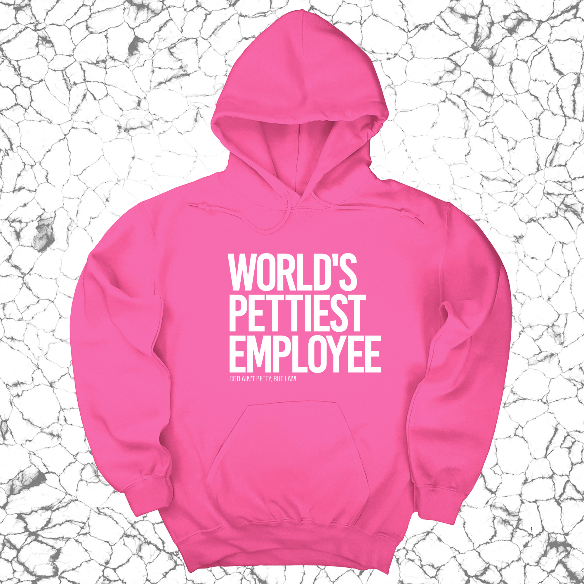 World's Pettiest Employee Unisex Hoodie-Hoodie-The Original God Ain't Petty But I Am