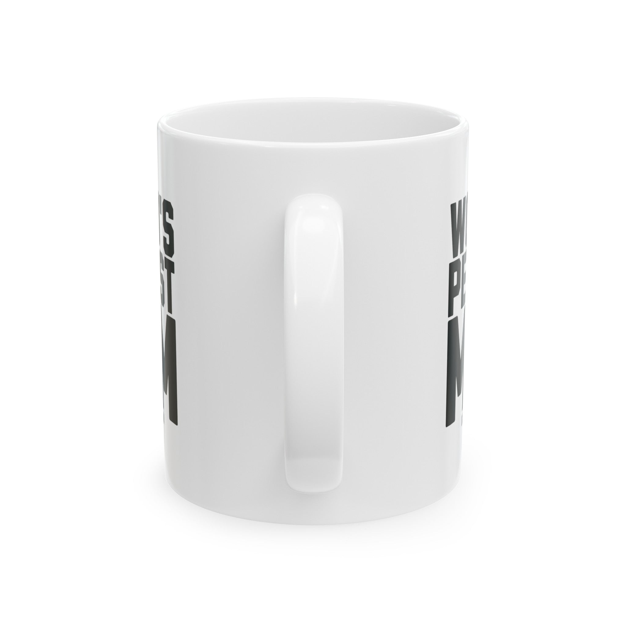 World's Pettiest Mug 11oz ( White & Black)-Mug-The Original God Ain't Petty But I Am