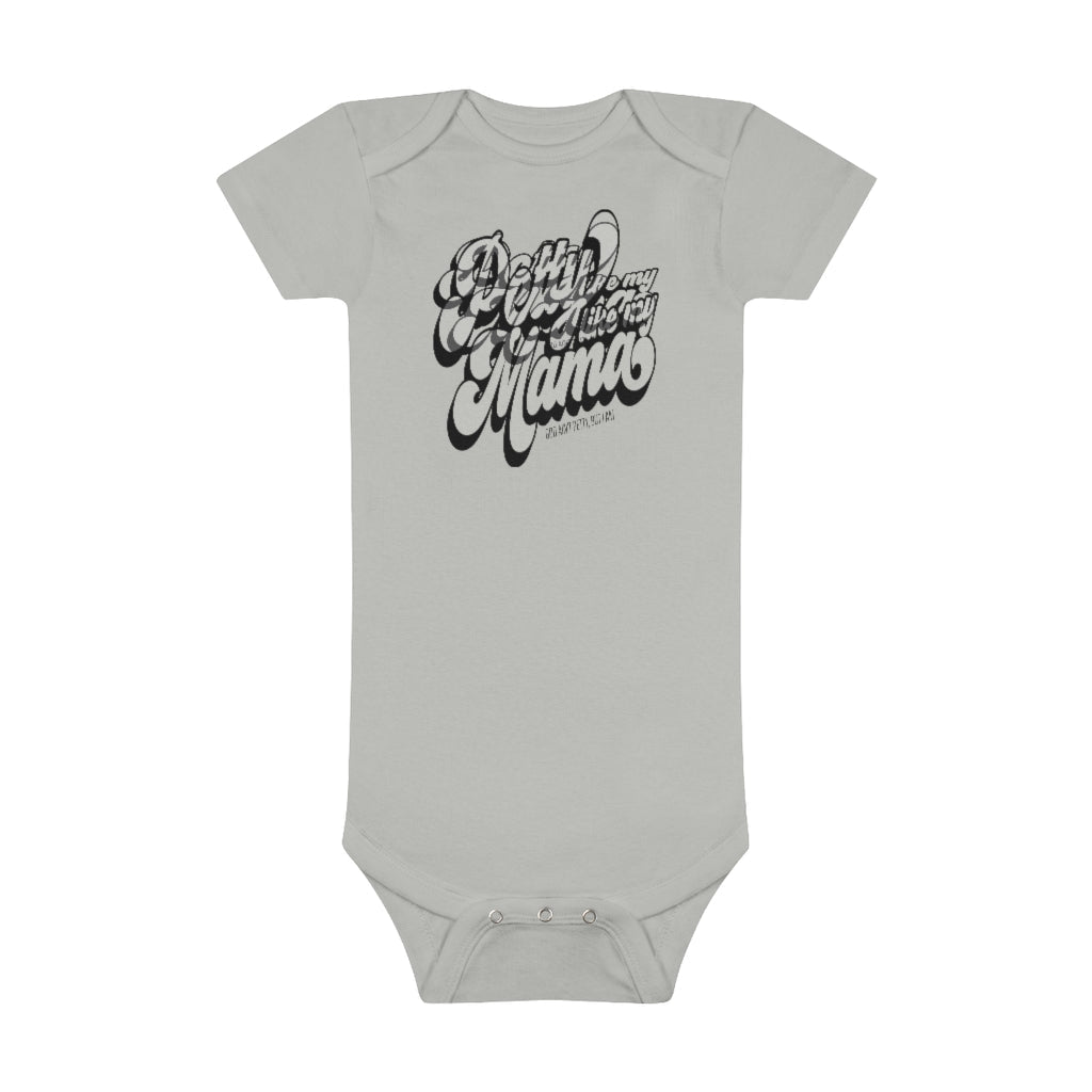 Petty Like My Mama Baby Onesie®️-Kids clothes-The Original God Ain't Petty But I Am