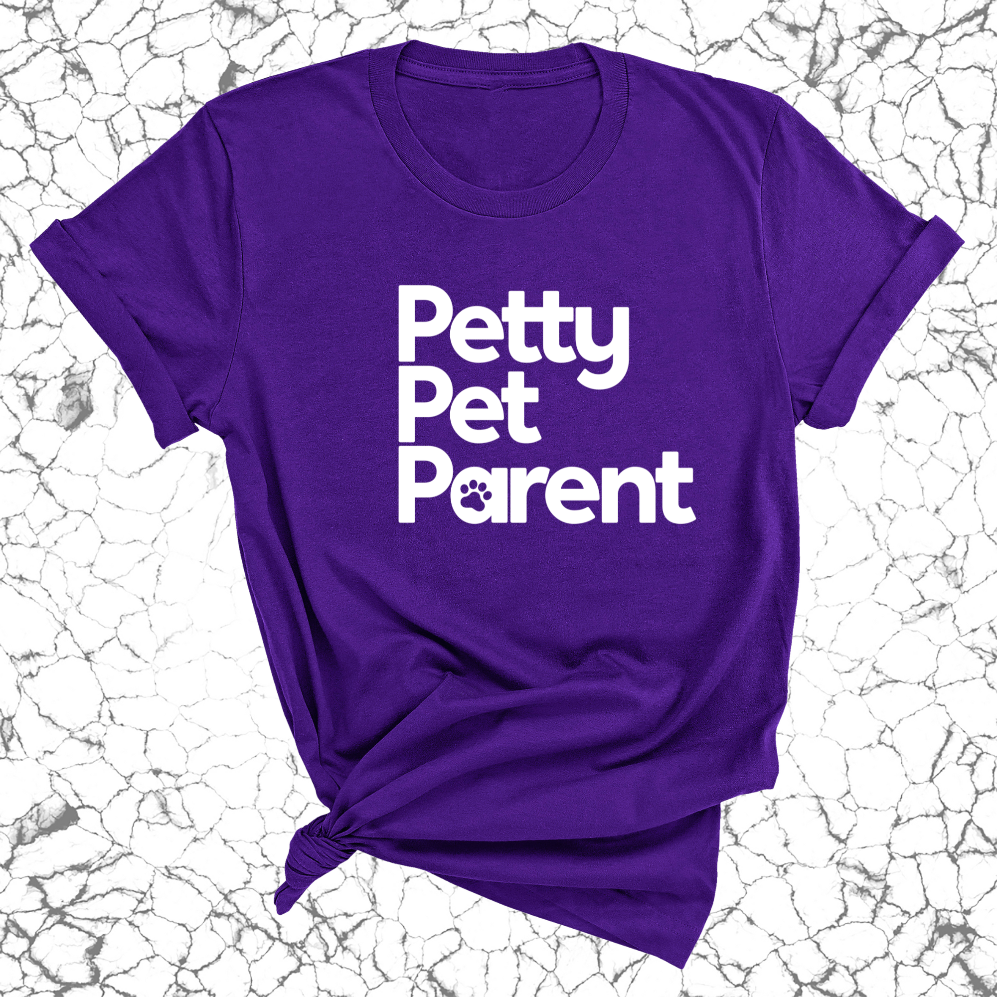 Petty Pet Parent Unisex Tee-T-Shirt-The Original God Ain't Petty But I Am