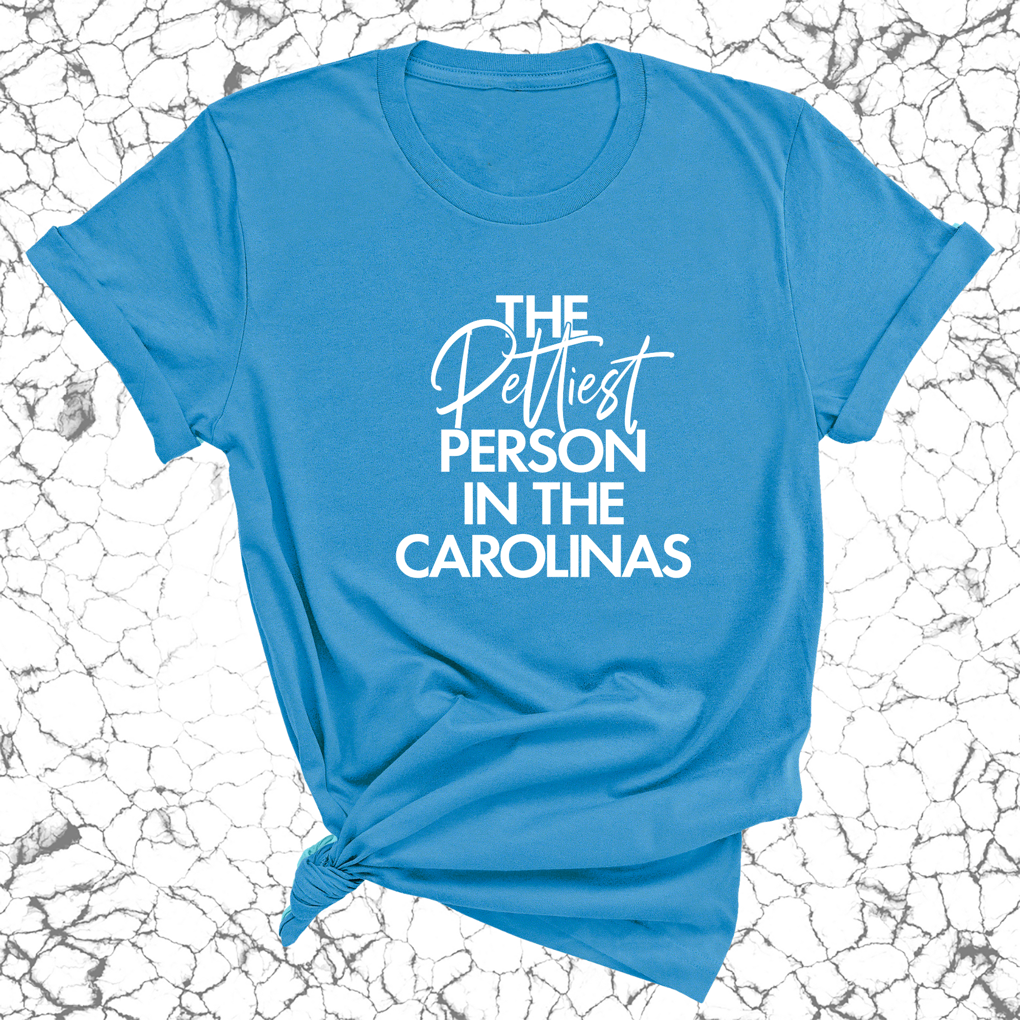 The Pettiest Person in the Carolinas Unisex Tee-T-Shirt-The Original God Ain't Petty But I Am