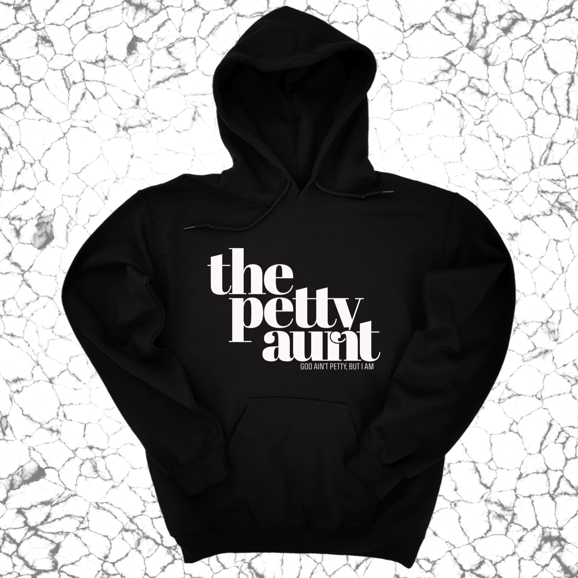 The Petty Aunt Unisex Hoodie-Hoodie-The Original God Ain't Petty But I Am