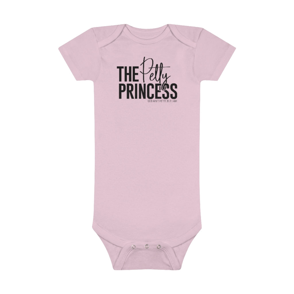 The Petty Princess Baby Onesie®️-Kids clothes-The Original God Ain't Petty But I Am