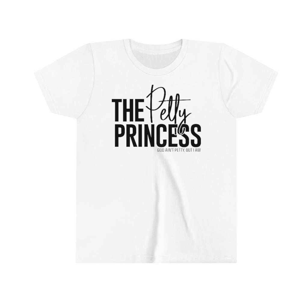 The Petty Princess Youth Tee-Kids clothes-The Original God Ain't Petty But I Am