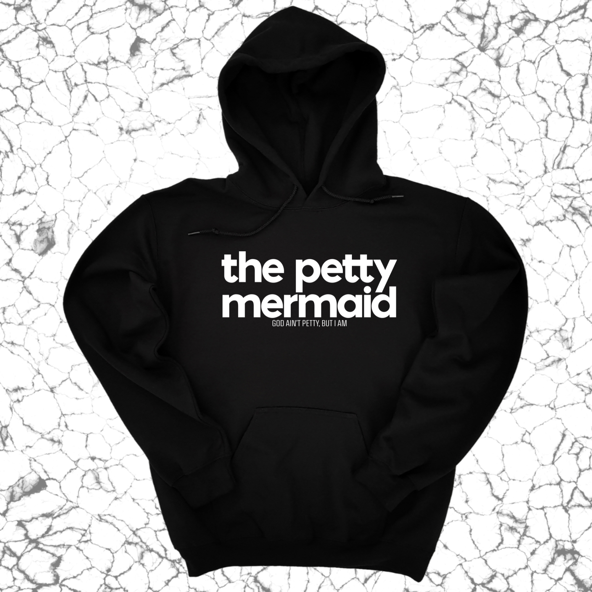 The Petty Mermaid Unisex Hoodie-Hoodie-The Original God Ain't Petty But I Am